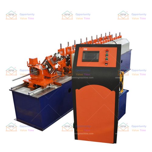 Metal ceiling corner forming machine