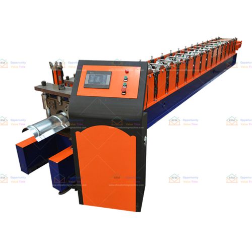 Metal roof ridge cap roll forming machine