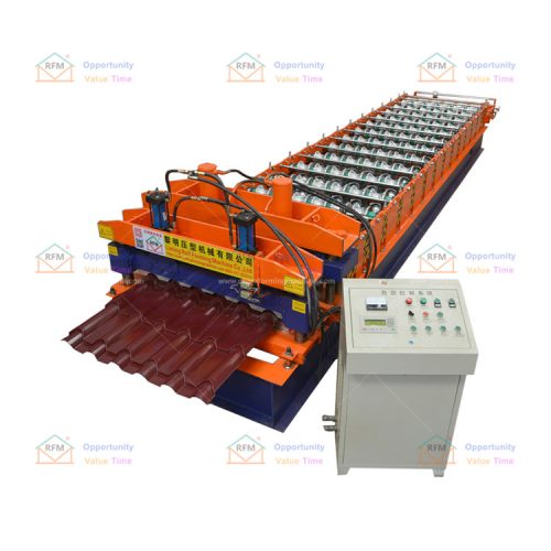Glazed tile roll forming machine