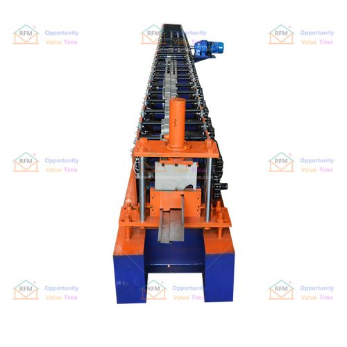 Customized automatic metal steel door frame making machine