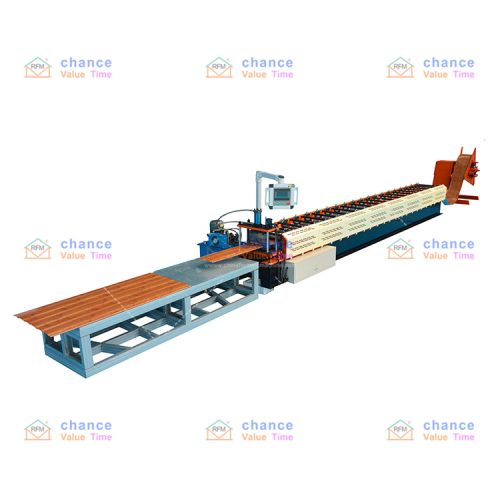 Easy to install the outer wall hanging panel roll forming machine
