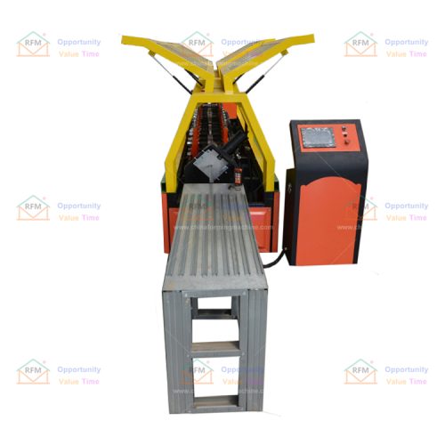 Greenhouse slot roll forming machine
