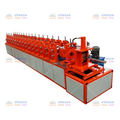 Steel grape trellis roll forming machine
