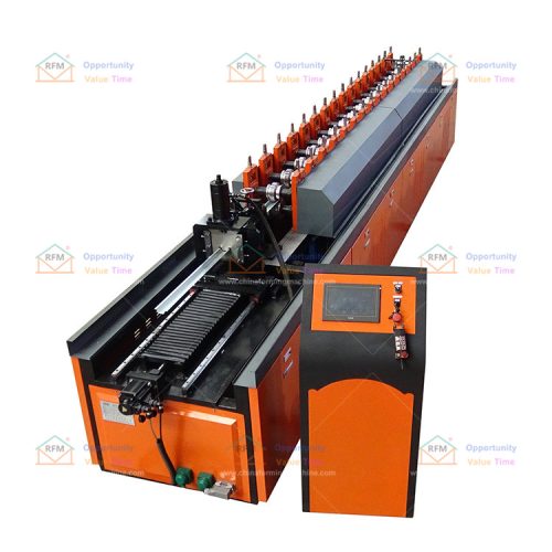Omega steel roll forming machine