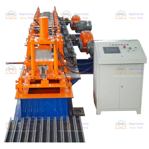 Supermarket shelf profile shelf post equipment forming machine manufacturer