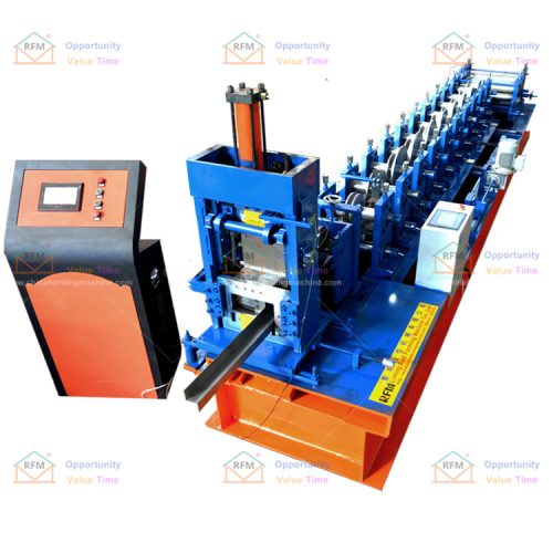 Equipped with multi-language electronic control system Z purlin roll forming machine