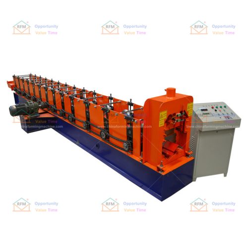 Automatic color steel roof ridge tile press equipment