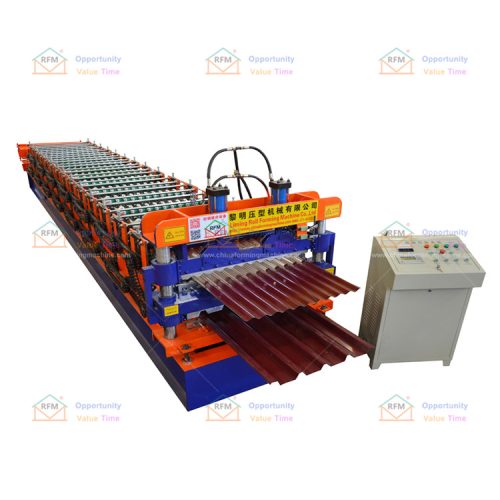 commercial Double-layer colored steel sheet roll forming machine