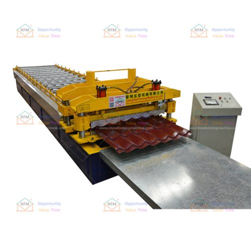 828 antique glazed tile machine with beautiful appearance