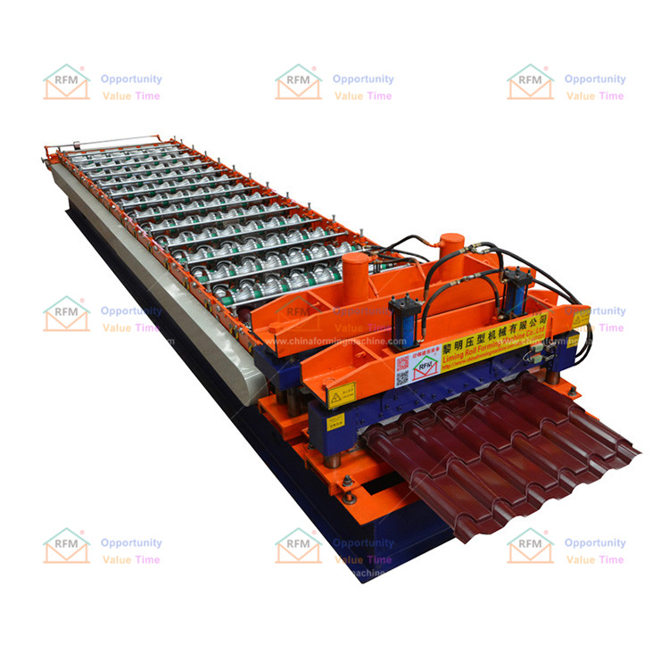 short construction period of glazed tile roll forming machine