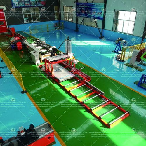 Used for high-speed assembly line steel pipe automatic packing machine