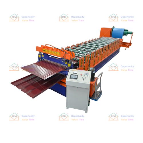 commercial double-layer colored steel sheet roll forming machine