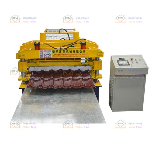828 antique glazed tile machine with beautiful appearance