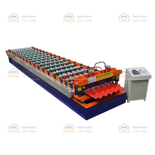 hydraulic motor color steel roof panel roll forming machine