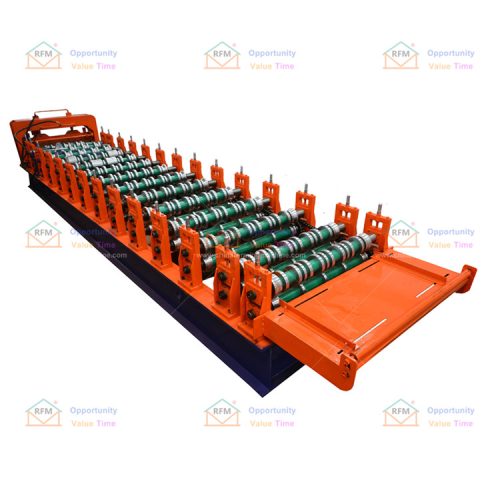 high speed single layer color steel roofing panel roll forming machine