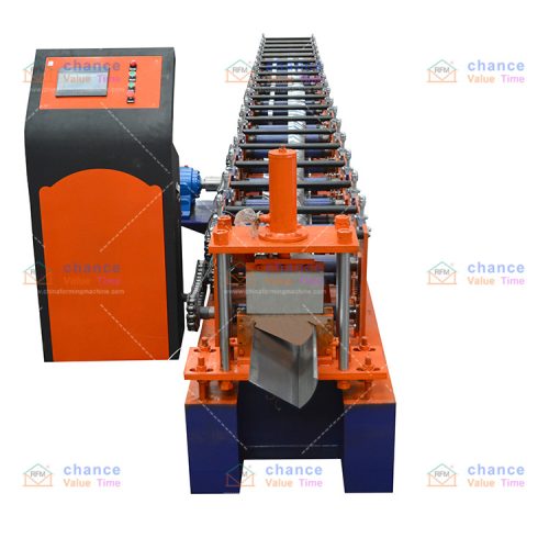 Used for decoration of commercial stores customizable door frame roll forming machine