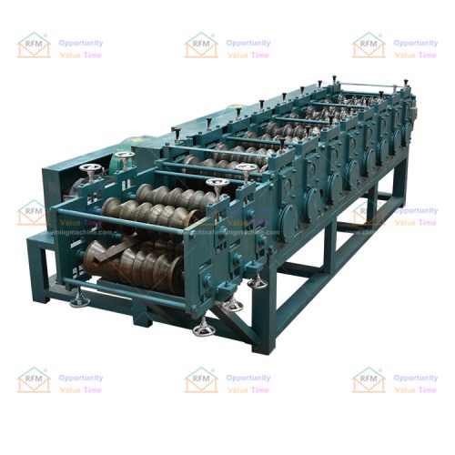 different size of changing round steel tube to square steel tube roll forming machine