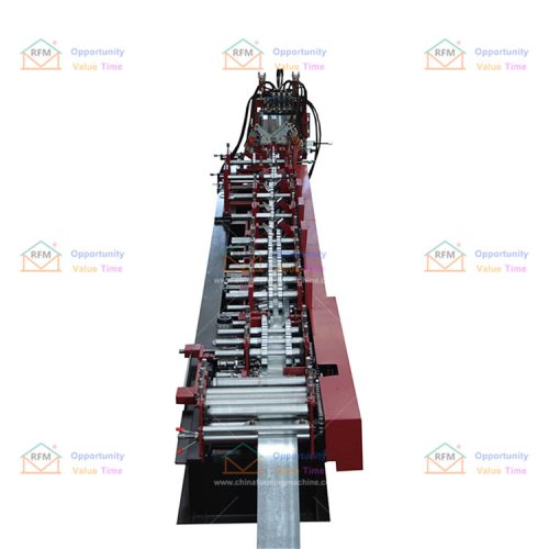 Auto high speed inter size C Z purlin roll forming machine
