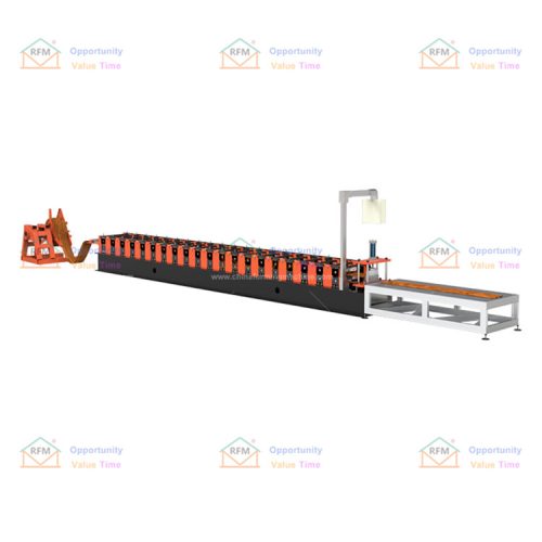 installed smooth color steel cladding wall panel roll forming machine
