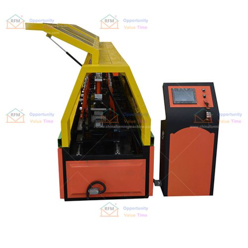 Printing rolling shutter door slat roll forming machine