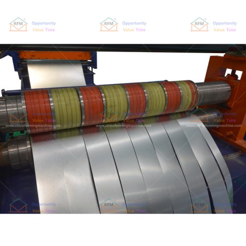 pavement construction application stainless steel stripe slitting line