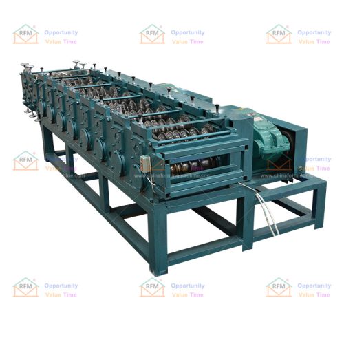 changing round steel tube to square steel tube roll forming machine which produce different diameter round tube for making pasture fence