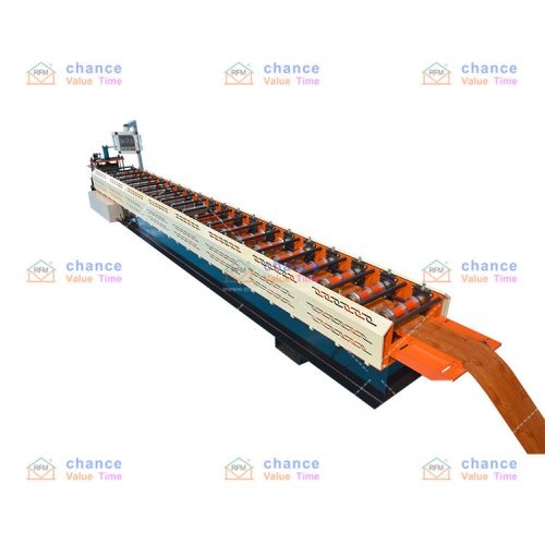 installed smooth color steel cladding wall panel roll forming machine