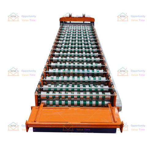 Can change profile drawing roofing tile roll forming machine