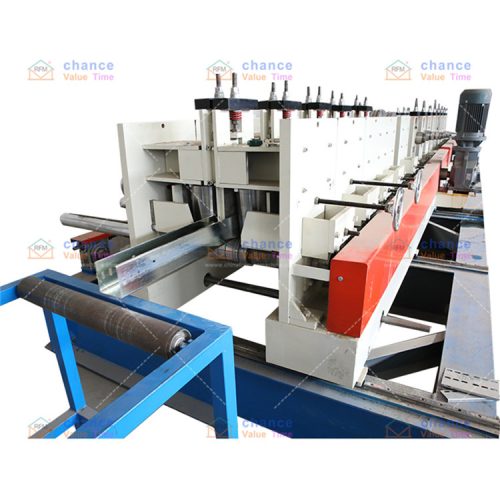 full automatic punching hole cable tray roll forming machine