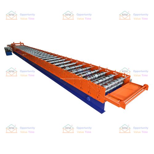 Housing construction profile is flame retardant steel floor decking plate roll forming machine