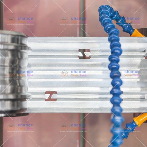 Agricultural rugged grape stand column forming machine