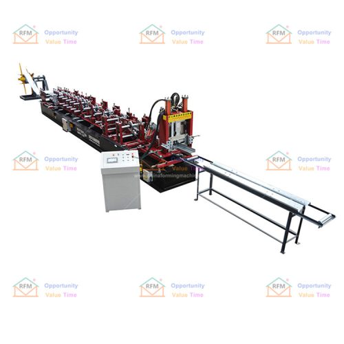 Auto high speed inter size C Z purlin roll forming machine