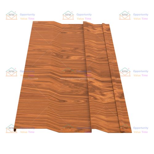installed smooth color steel cladding wall panel roll forming machine