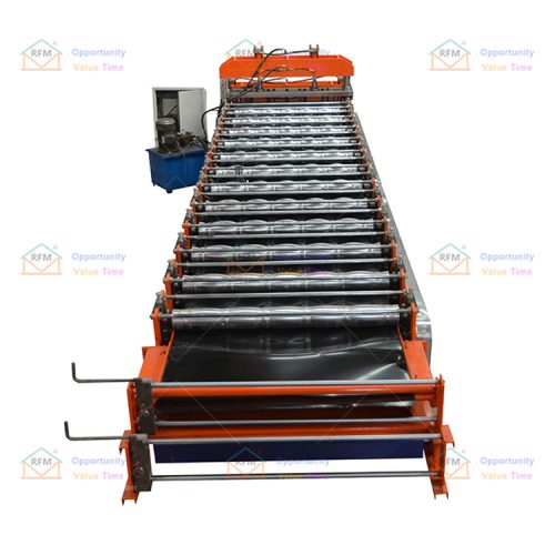 commercial double-layer colored steel sheet roll forming machine
