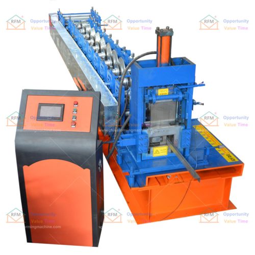 Equipped with multi-language electric control system Z steel roll forming machine