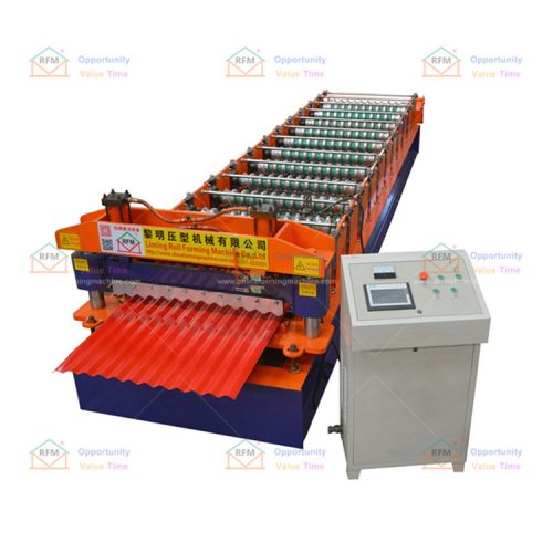 workshop used rainproof corrugated wall panel roll forming machine