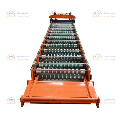 workshop used rainproof corrugated wall panel roll forming machine