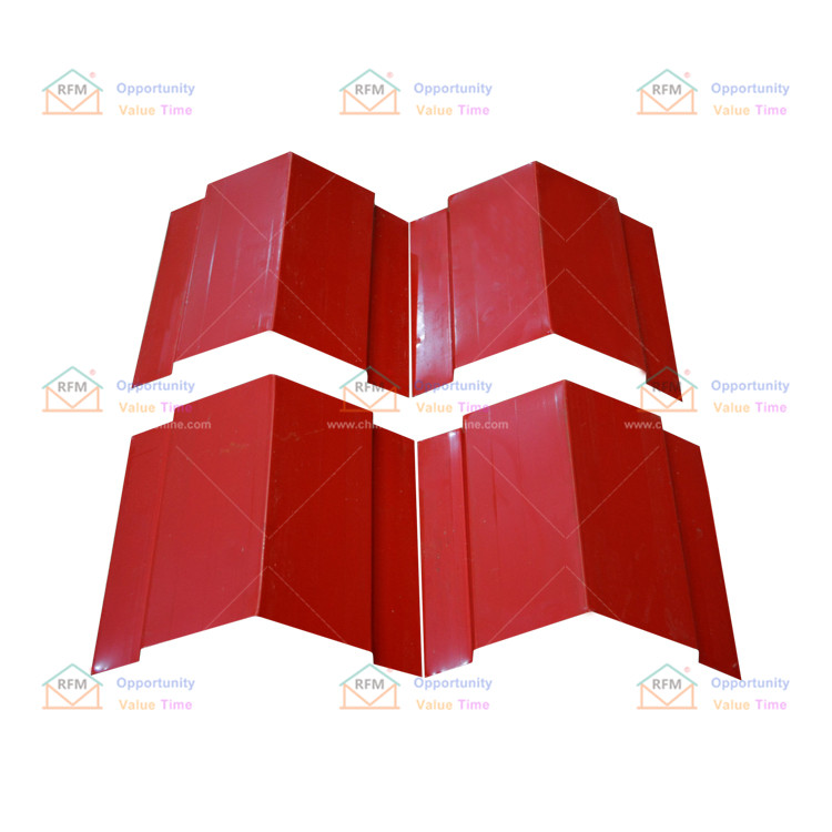 Auto PPGI Roofing ridge cap roll forming machine