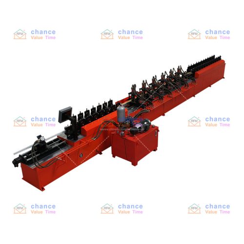 Auto production galvanized steel EXPOSED GRID CEILING SYSTEM Cross T roll forming machine