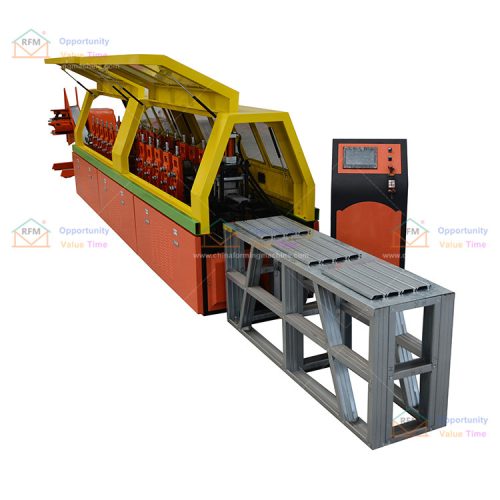 Galvanized steel roller shutter door machine
