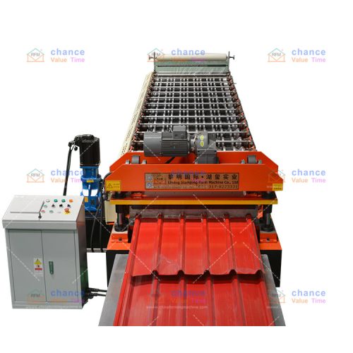 fast speed color steel roofing sheet machine