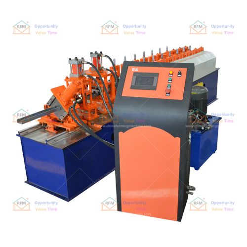 Pre-lacquered galvanized steel profiles stud roll forming machine