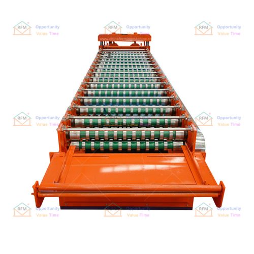 Silo Corrugated Steel Sheet Forming Machine