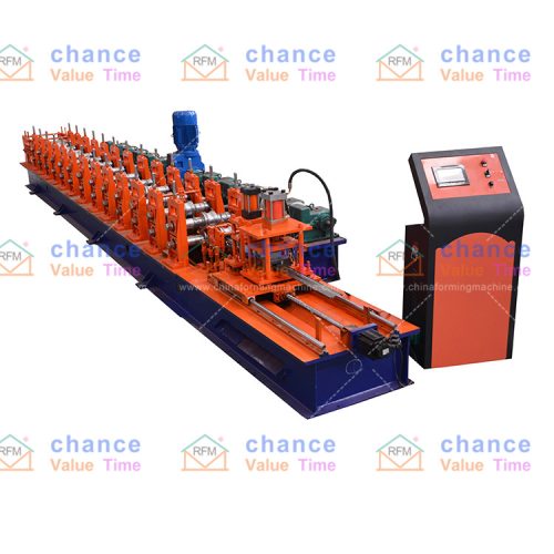 Logo shutter rolling door machine