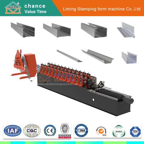 Steel framing machine