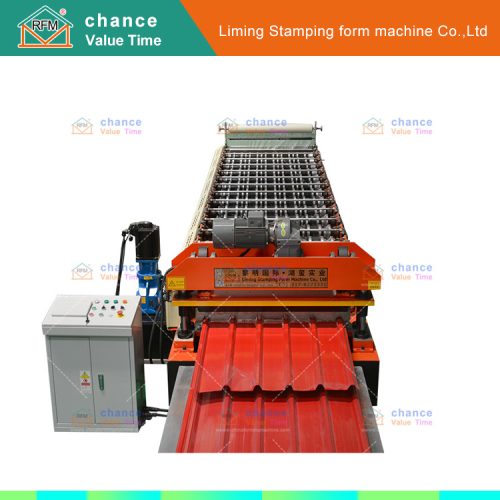 High-speed color steel plate forming machine