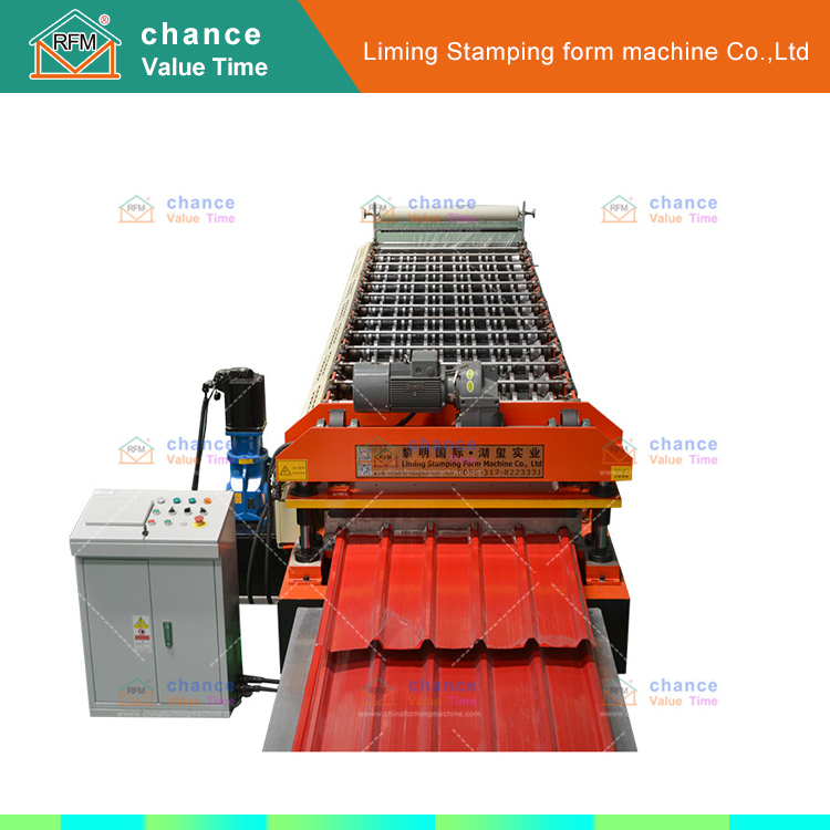 High-speed color steel plate forming machine