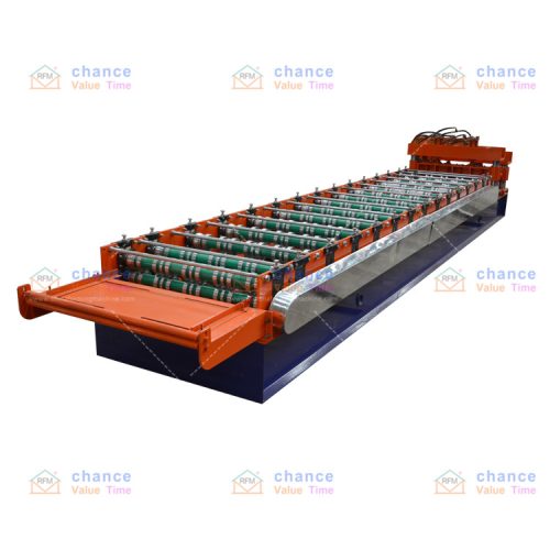 High efficiency large load bearing bamboo glazed tile machine