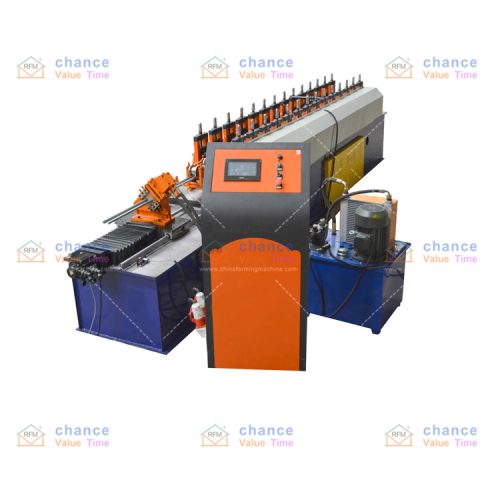 Galvanized steel stud profile keel roll forming machine