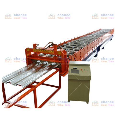 Floor steel deck roll forming machine